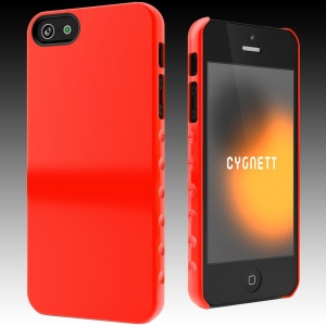 CYGNETT AeroGrip Feel iPhone 5/5S case Tangerine