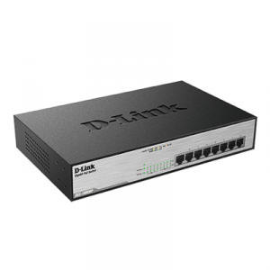 Switch D-Link DGS-1008MP Poe 8 Porturi 10/100/1000 Mbps
