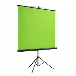 Ecran de proiectie Blackmount Green Screen trepied  BGS01-92 150 x 180 cm pentru Streaming
