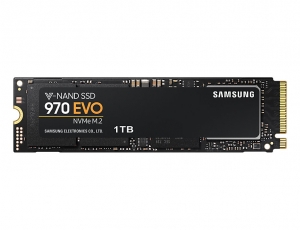 SSD Samsung 970 EVO 1 TB, M.2 NVMe PCIE x4, 3500 MB/sec/2500 MB/sec 