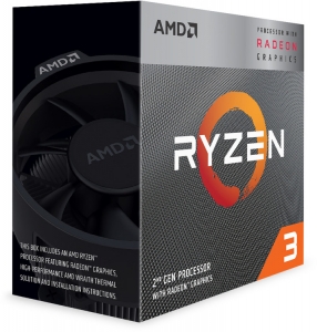 Procesor AMD Ryzen 3 3200G, YD3200C5FHBOX, 4 nuclee, Base Clock 3.6GHz (Max 4GHz), AM4, PCI Express Version PCIe 3.0 x8