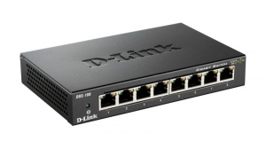 Switch D-Link DGS-108 8 Porturi 10/100/1000 Mbps