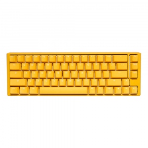One 3 Yellow SF Gaming Keyboard, Cherry MX Silent Red, RGB LED, Layout US