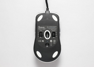 White Feather Mouse (Omron D2FC-F-K Microswitch)