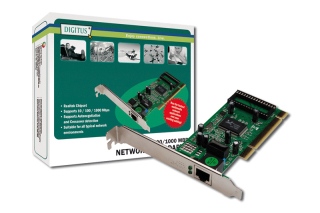 Placa de Retea Digitus DN-10110 PCI 10/100/1000 Mbps
