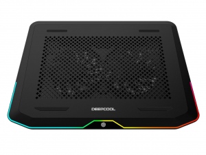 Cooler laptop Deepcool N80 iluminare RGB negru
