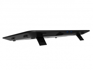 Cooler laptop Deepcool N80 iluminare RGB negru