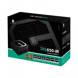 Sursa Deepcool power ATX DQ650-M  650W  GOLD certificate  100% modular