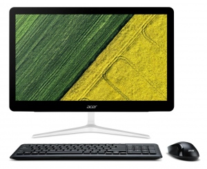 Sistem Desktop All in One Acer Z24-880 Intel Core i3-7100 4GB DDR4 128GB SSD Intel HD Graphics Windows 10 Home