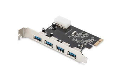 USB 3.0 PCI Express Add-on Card, 4-Port Chipset VL805