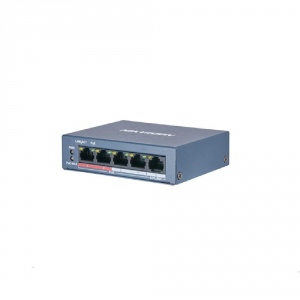 Switch Hikvision DS-3E0105P-E/M(B) POE 4 Porturi 10/100 Mbps