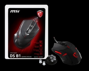 Mouse Cu Fir MSI Gaming  INTERCEPTOR, Negru