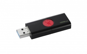 Memorie USB Kingston 128GB USB 3.1 Black-Red