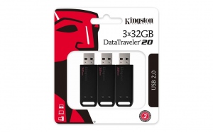 Set Memorie USB Kingston, 32GB Black