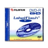 Optical Media FUJIFILM DVD-R(16x) 4.7GB 5pk LabelFlash