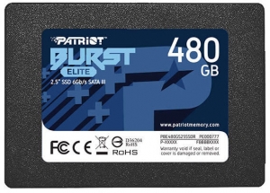 SSD Patriot Burst Elite 480 GB 2.5 Inch SATA 3 3D QLC Nand R/W: 450/320 MB/s