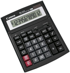 Calculator de birou CANON WS-1210T Negru  