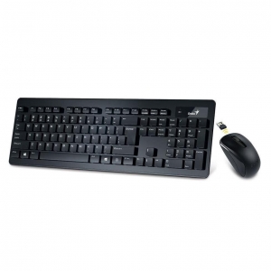 KIT Tastatura + Mouse GENIUS SLIMSTAR 8005 BLACK 