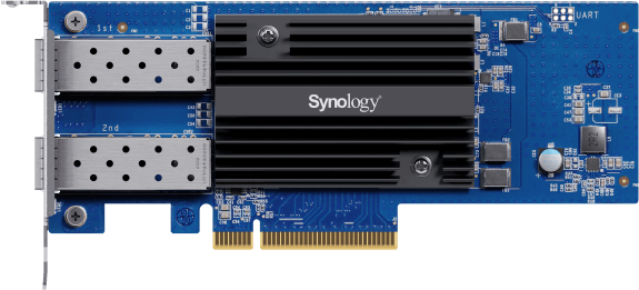 Placa de Retea E10G30-F2, Dual-port 10GbE, SFP+, add-in card, pentru servere Synology