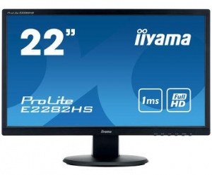 Monitor Iiyama E2282HS-B1 21.5 inch TN Full HD VGA/DVI/HDMI