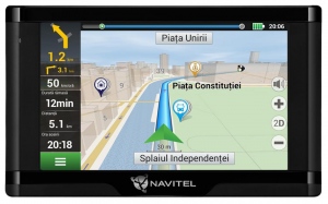 NAVITEL E500 AUTO GPS Navigation 5 inch FULL EU w/Magnetic holder