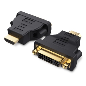 Adaptor video Vention, HDMI(T) la DVI-I (M) (24+5) dual link, rezolutie maxima 1080p la 60 Hz, conectori auriti, dublu sens, invelis PVC, negru, 