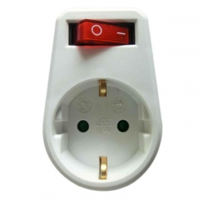 Energenie Switchable plug-in socket, Schuko, white
