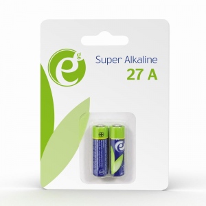 Energenie Alkaline 27A battery, 2-pack