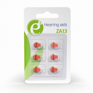Energenie Hearing aids button cell ZA13, 6-pack, blister