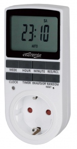 Energenie Smart digital timer socket, Schuko, 16A