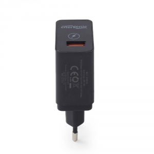 Energenie universal USB QC3.0 quick charge, black