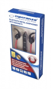 Casti Bluetooth ESPERANZA EH186K MAGNETICE