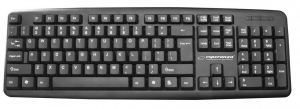 Tastatura Cu Fir ESPERANZA EK134 AMARILLO -standard USB, Neagra