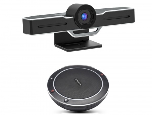 Sistem videoconferinta Eacome cu Camera videoconferinta EPTZ EvoView, zoom optic 3X si Eacome SV11 Speakerphone, USB