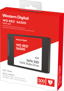 SSD Western Digital RED SA500 SATA SSD, 2.5