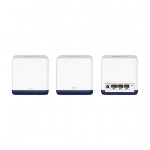 Sistem Mesh Wireless Mercusys Halo-H50G(3-pack) AC1900 Dual Band 10/100/1000 Mbps