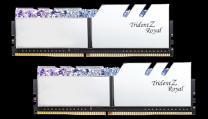 Memorie G.Skill Trident Z Royal DDR4 16GB (2x8GB) 3200MHz CL16 1.35V XMP 2.0 Silver