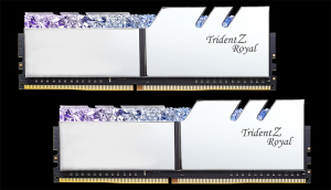 Kit Memorie G.Skill Trident Z Royal DDR4 16GB (2x8GB) 4000MHz CL17 1.35V XMP 2.0 Silver