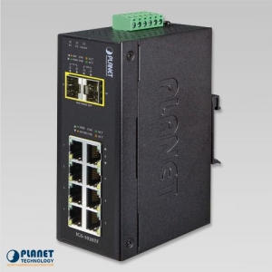 Switch Planet IP30 Industrial 8-Port 10/100/1000 Mbps
