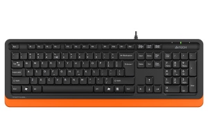 Tastatura Cu Fir A4Tech Fstyler, Orange-Black