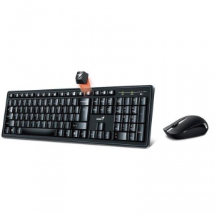 Kit Tastatura + Mouse Wireless GENIUS KM-8200 Black