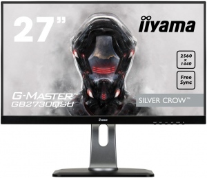Monitor LED Iiyama 27 inch G-Master Silver Crow GB2730QSU-B1 A 