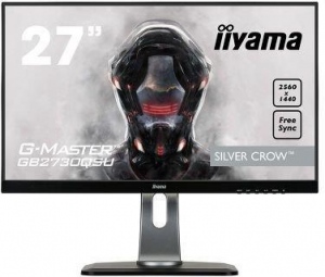 Monitor LED 27 inch Iiyama G-Master GB2730QSU-B1 Silver Crow