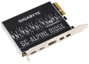 Gigabyte GC-ALPINE RIDGE 2.0 Intel Thunderbolt 3 Certified add-in card