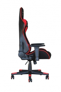 Gembird Gaming chair -SCORPION-, black/red, mesh