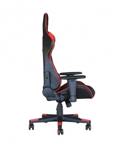 Gembird Gaming chair -SCORPION-, black/red, skin