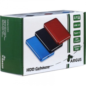 Rack HDD Inter-Tech Veloce GD-25609 USB 3.0 rosu
