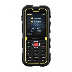 Telefon Mobil Getnord Walrus Rugged, IP68, Dual Sim, negru/galben
