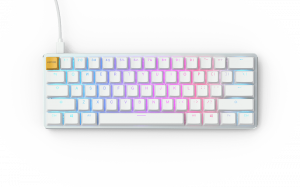 GMMK Compact White Ice Edition - Gateron Brown, US Layout