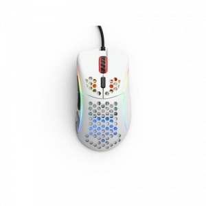 Mouse Cu Fir Glorious PC Gaming Model D RGB Matte White